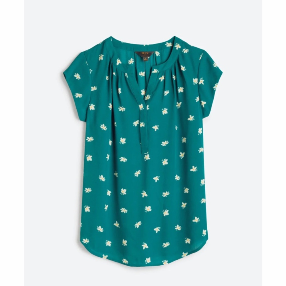 41 HAWTHORN Hope Split Neck Blouse - NWT